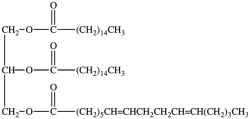 <strong>Which lipid has the lowest melting point?</strong> A) B) C) D)