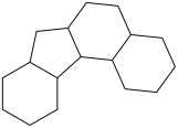<strong>Which structure is the steroid skeleton?</strong> A) B) C) D)
