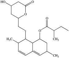 <strong>Lovastatin (structure shown)was the first statin drug to be marketed and used for lowering blood cholesterol. Which of the following functional groups is not present in lovastatin? </strong> A)ketone B)ester C)alcohol D)alkene
