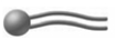 <strong>Which cartoon best represents the structure of a phosphoacylglycerol?</strong> A) B) C) D)None of the above represents a phosphoacylglycerol.