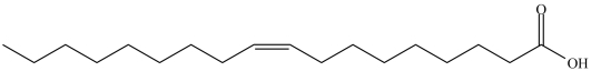 <strong>What is the structure of myristic acid?</strong> A) B) C) D)