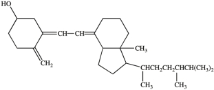 There are twenty-one (21)tetrahedral carbons in Vitamin D4 (structure shown).