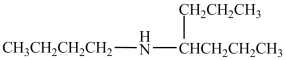 <strong>What is the IUPAC name of the compound shown below? </strong> A)butylheptylamine B)N-4-heptyl-1-butanamine C)N-butyl-4-heptanamine D)dibutylpropylamine