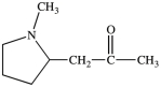 <strong>Hygrine (structure shown)is an alkaloid found mainly in coca leaves. What type of nitrogen heterocycle is present in hygrine? </strong> A)pyridine B)pyrrole C)pyrrolidine D)piperidine