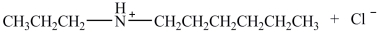 <strong>What products are formed when the amine below reacts with HCl? </strong> A) B) C) D)