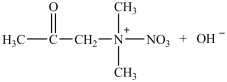 <strong>What are the products in the acid-base reaction shown below? </strong> A) B) C) D) E)No reaction occurs.