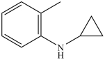 <strong>How many chirality centers are present in the amine shown below? </strong> A)0 B)1 C)3 D)7