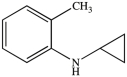 <strong>How many chirality centers are present in the amine shown below? </strong> A)0 B)1 C)3 D)7