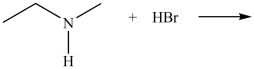 <strong>What are the products in the acid-base reaction shown below? </strong> A) B) C) D)