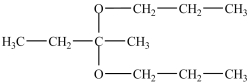 <strong>What hemiacetal is formed in the reaction below? </strong> A) B) C) D)