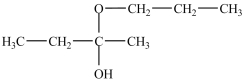 <strong>What is the acetal formed in the reaction below? </strong> A) B) C) D)
