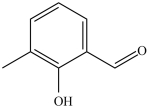 <strong>What is the structure of 3-hydroxy-2-methylbenzaldehyde?</strong> A) B) C) D)