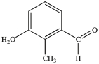 <strong>What is the structure of 3-hydroxy-2-methylbenzaldehyde?</strong> A) B) C) D)