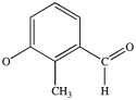 <strong>What is the structure of 3-hydroxy-2-methylbenzaldehyde?</strong> A) B) C) D)