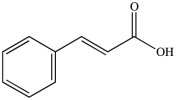 <strong>What product results when cinnamaldehyde is oxidized? </strong> A) B) C) D)