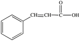 <strong>What product results when cinnamaldehyde is oxidized? </strong> A) B) C) D)