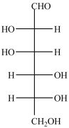<strong>The Fischer projection formula for D-mannose, a hexose sugar, is shown below. How many chirality centers are in D-mannose? </strong> A)2 B)4 C)5 D)6
