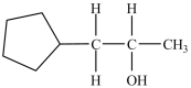 <strong>Which alcohol can be dehydrated with sulfuric acid to form the alkene below? </strong> A) B) C) D)Dehydration of more than one of the compounds above produces the desired product.
