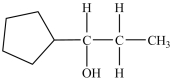 <strong>Which alcohol can be dehydrated with sulfuric acid to form the alkene below? </strong> A) B) C) D)Dehydration of more than one of the compounds above produces the desired product.