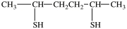 <strong>What dithiol is formed when the cyclic disulfide shown below is reduced? </strong> A) B) C) D)