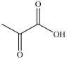 <strong>Lactic acid gives milk its sour taste. What product is formed when lactic acid is oxidized? </strong> A) B) C) D)