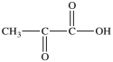 <strong>Lactic acid gives milk its sour taste. What product is formed when lactic acid is oxidized? </strong> A) B) C) D)