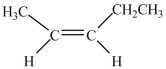 <strong>What is the IUPAC name of this compound? </strong> A)cis-3-pentene B)cis-2-pentene C)ethylpropene D)1-methyl-2-ethylpentene E)trans-3-pentene