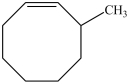 <strong>What is the structure of 3-methylcycloheptene?</strong> A) B) C) D)