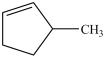 <strong>What is the structure of 3-methylcycloheptene?</strong> A) B) C) D)