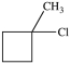 <strong>What starting material in a hydrochlorination reaction would produce the compound below? </strong> A) B) C) D)
