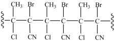 <strong>What monomer is used to form the polymer below? </strong> A) B) C) D)