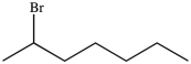 <strong>What product results when 1-heptene undergoes the halogenation reaction shown? </strong> A) B) C) D)