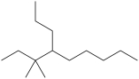 <strong>What is the IUPAC name of this compound? </strong> A)4-isopentylnonane B)3-ethyl-4-propylnonane C)3, 3-dimethyl-4-propylnonane D)3, 3-dimethyl-4-butylnonane