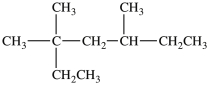 <strong>What is the IUPAC name of this molecule? </strong> A)2, 4-dimethyl-2-ethylhexane B)2-ethyl-2, 4-dimethylhexane C)3, 3, 5-trimethylheptane D)5-ethyl-3, 5-dimethylhexane