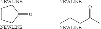 The compounds below are constitutional isomers.