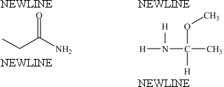 The compounds below are constitutional isomers.