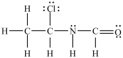 <strong>Which structure has all of the hydrogens and lone pairs correctly added to the compound shown below? </strong> A) B) C) D)