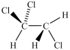 <strong>Which of the following correctly depicts the three-dimensional shape around each carbon in the structure below? </strong> A) B) C) D)