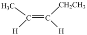 <strong>The compound below is classified as what type of compound? </strong> A)alkyne B)alkane C)alkene D)aromatic hydrocarbon