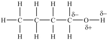 <strong>Which representation has the bond polarities properly shown?</strong> A) B) C) D)