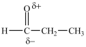 <strong>Which representation has the bond polarities properly shown?</strong> A) B) C) D)