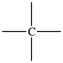 <strong>Which bonding pattern is NOT typical of carbon atoms in organic compounds?</strong> A) B) C) D)