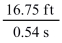 <strong>Carry out the following calculation and report the answer using the proper number of significant figures: </strong> A)31.0185 ft/s B)31.01 ft/s C)31.02 ft/s D)31.0 ft/s E)31 ft/s