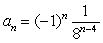 <strong>Write a formula that produces the given terms of the sequence. , , , </strong> A) B) C) D)