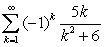 Determine whether the series is convergent or divergent.