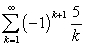 <strong>Determine how many terms are needed to estimate to within 0.0001.</strong> A) k = 5 B) k = 6 C) k = 5,000 D) k = 50,000