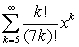 <strong>Determine the radius and interval of convergence. </strong> A) B) C) D) converges for
