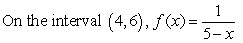 <strong>Find the interval of convergence and function f(x) to which converges.</strong> A) B) C) D)