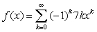 <strong>Find a power series representation and radius of convergence for by integrating or differentiating a series.</strong> A) ; B) ; C) ; D) ;