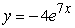 <strong>Find the solution of the differential equation, y' = -4y, satisfying the initial condition, y(0) = 7.</strong> A)   B)   C)   D)   <div style=padding-top: 35px> 